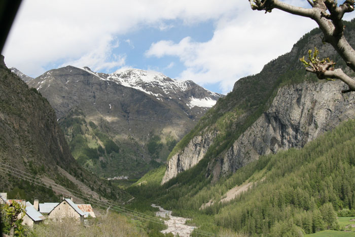 Photo, valle, randonnees, ecrins, champsaur, alpes