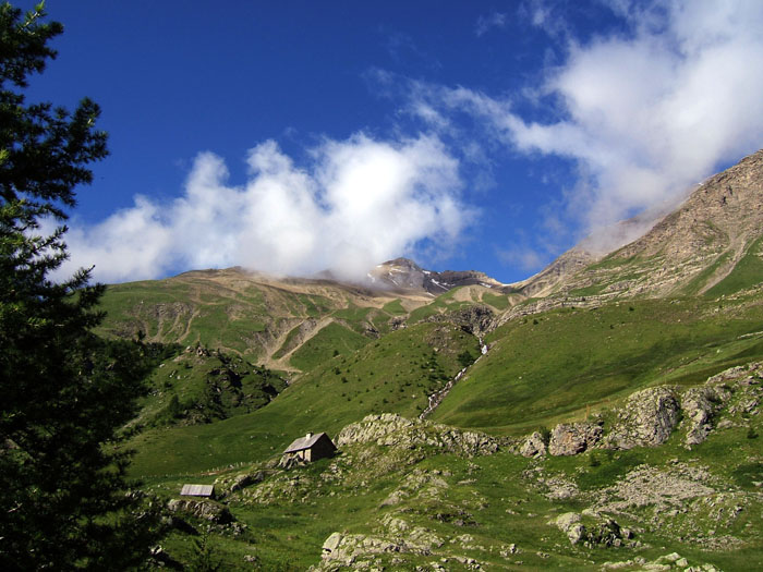 Photo, randonnees, village, prapic, ecrins, champsaur, alpes